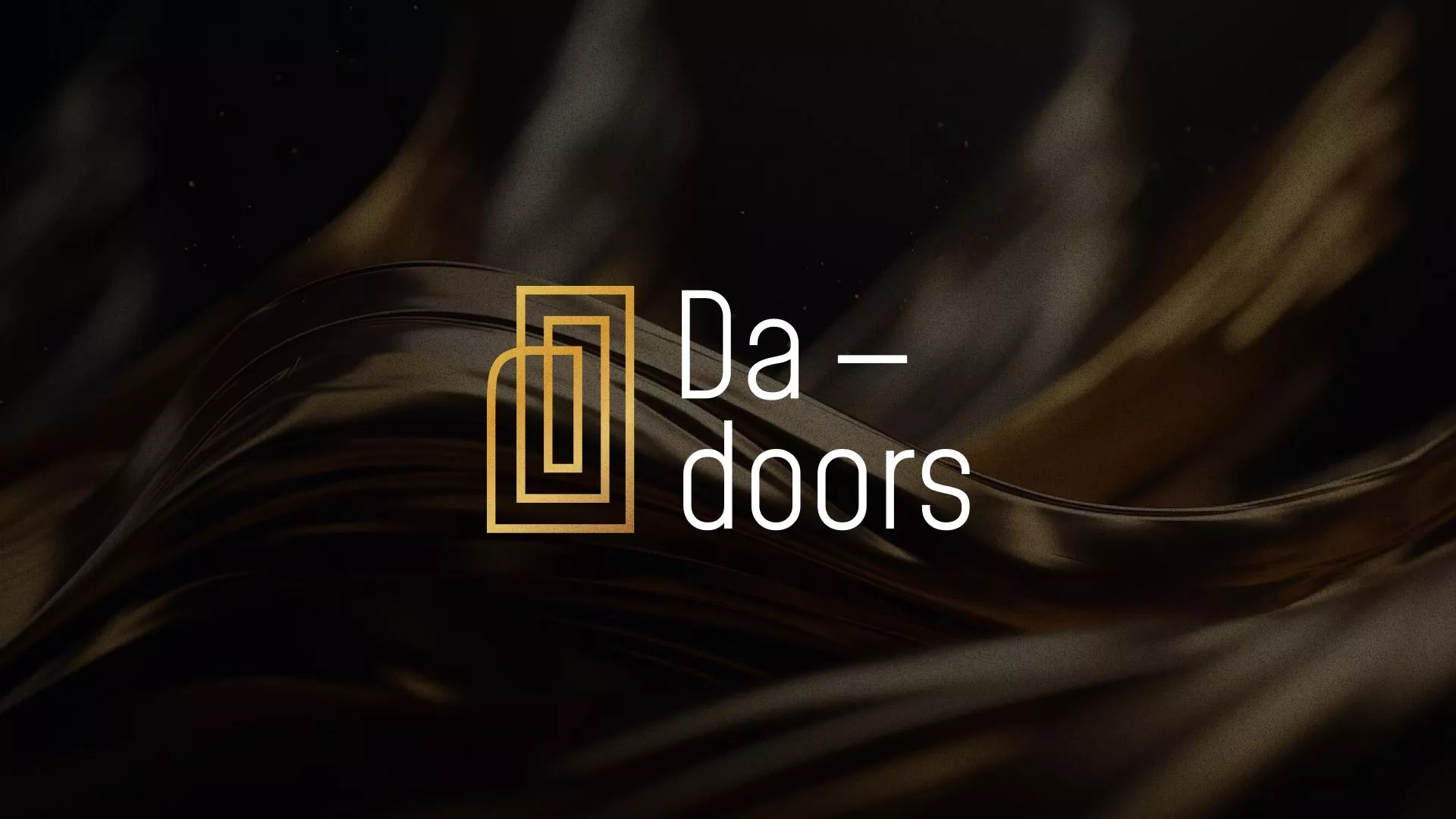 Разработка логотипа для компании «DA-DOORS» в Мценске